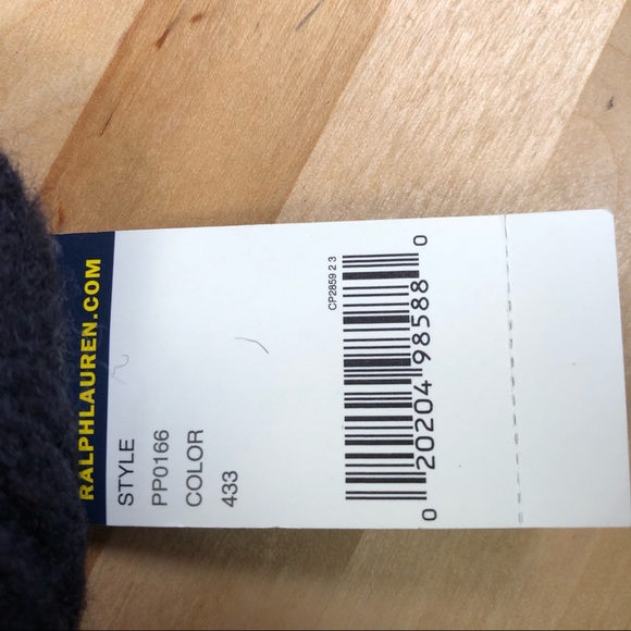 Polo Ralph Lauren Wool Big White Pony Beanie - Picture 4 of 4